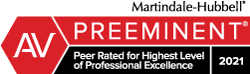 AV Preeminent rating